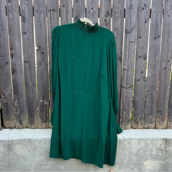 Reformation Archie dress, NWT! emerald green size 18 - Picture 5 of 7
